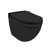 TOILET SEAT FOR NG025-EX BLACK COMMODE *CLEARANCE*