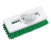 TILE SCRUB BRUSH VERY STIFF 200 X 80MM GREEN