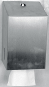 BULK PACK TOILET DISPENSER STAINLESS STEEL