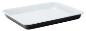 UTOPIA EAGLE ENAMEL BAKING TRAY BLACK 11inch (28CM) F50023
