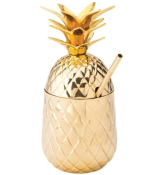 UTOPIA HAWAII GOLD PINEAPPLE TUMBLER 20OZ/570ML