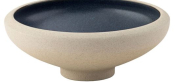 UTOPIA VITRIFIED PORCELAIN INK BOWL 6inch