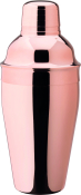 UTOPIA COPPER FONTAINE SHAKER COCKTAIL 17.5OZ 50CL F92078