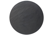 UTOPIA SLATE/GRANITE ROUND PLATTER 17inch 43CM JMP235
