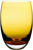 UTOPIA AMBER O TUMBLER 14OZ 40CL