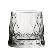 UTOPIA LEAFY OLD FASHIONED GLASS 11.25OZ X6
