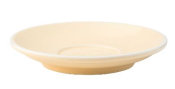 UTOPIA SUPER VITRIFIED PORCELAIN BARISTA CREAM SAUCER 6inch