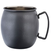 MATT PEWTER EFFECT MUG 17OZ 48CL               X6