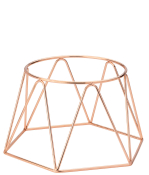 UTOPIA COPPER PLATE RISER 19CM X 15.5CM