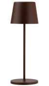 CORTEN BERMUDA LED LAMP 32CM CORDLESS