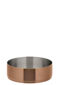 BRUSHED COPPER ROUND BOWL 5. 5inch (14CM)