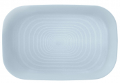 UTOPIA CIRCUS CHAMBRAY RECTANGULAR PLATTER (25X17CM)
