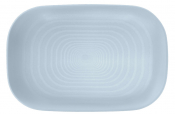 UTOPIA CIRCUS CHAMBRAY RECTANGULAR PLATTER (29X19.5CM