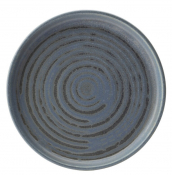 UTOPIA CIRCUS DENIM WALLED PLATE 7inch (17.5CM)