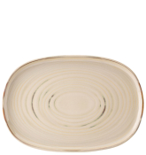 UTOPIA SANTO TAUPE PLATTER 13inch