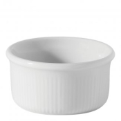 UTOPIA WHITE SUPER VITRIFIED PORCELAIN TITAN RAMEKIN 3.8OZ