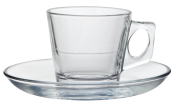 UTOPIA VELA ESPRESSO CUP AND SAUCER 2.7OZ (7CL)