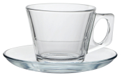 UTOPIA VELA ESPRESSO CUP AND SAUCER 7OZ (20CL)