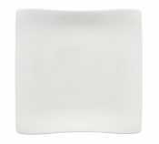 CERA FLAT SQUARE PLATE 28X28CM