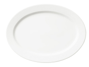 V&B SEDONA OVAL FLAT PLATE 320X240MM 1640032720