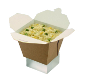 KRAFT MICROWAVEABLE SQUARE FOOD BOX 750ML/26OZ