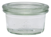 GENWARE WECK MINI JAR & LID 5CL/1.75OZ X24 WECK755