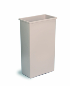 WALL HUGGER BIN 90LTR BEIGE CB001