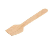 FIESTA COMPOSTABLE WOODEN ICE CREAM SPOON X100