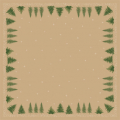 SLIPCOVER BIO DC 84X84CM HUMBLE TREES
