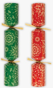 9inch GREEN & RED SNOWBURST CRACKERS