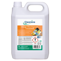 CLEANLINE ECO ORANGE CITRUS DEGREASER CONCENTRATE 5L