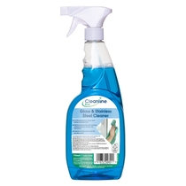CLEANLINE ECO GLASS & STAINLESS STEEL CLEANER 750ML