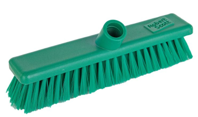 12Inch SOFT BROOMHEAD GREEN WASHABLE