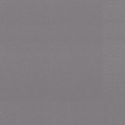 DUNI NAPKIN 24CM 3PLY GRANITE GREY