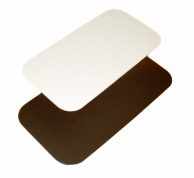 2 COMPARTMENT FOIL LID L40(FITS 2FT) 198MM