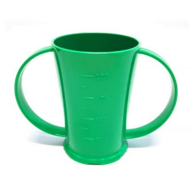 2 HANDLED BEAKER EMERALD 20CL
