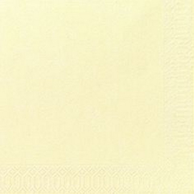 POPPIES NAPKIN 33CM 2PLY BUTTERMILK