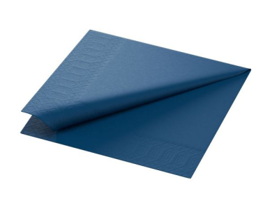 POPPIES NAPKIN 33CM 2PLY DARK BLUE