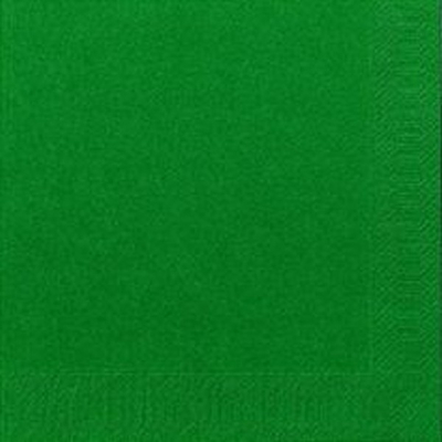 DUNI NAPKIN 33CM 2PLY DARK GREEN