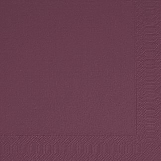 DUNI NAPKIN 33CM 2PLY PLUM