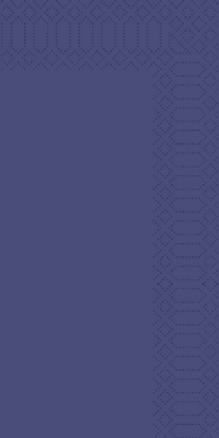 DUNI NAPKIN 33CM 3PLY 8 FOLD DARK BLUE