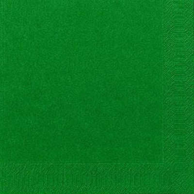 DUNI NAPKIN 40CM 2PLY DARK GREEN