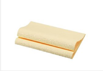 DUNISOFT NAPKIN 40CM 4FOLD BUTTERMILK CREAM 500