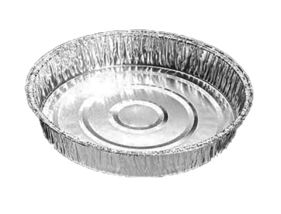 6Inch ROUND FOIL FLAN DISH 164DIA X 26MMDEEP