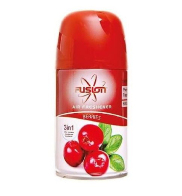 FUSION 300ML BERRIES AIR FRESHNER RE-FILLS X12