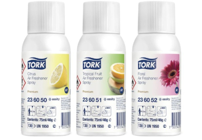 TORK MIXED PACK AIR FRESHNER SPRAY 75ML X12 236056