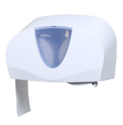 MICRO MINI & TWIN TOILET ROLL DISPENSER PLASTIC AH076