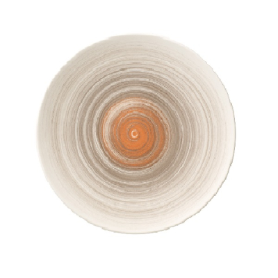 AMARAH TAUPE FLAT COUPE PLATE 21CM / 8.3Inch