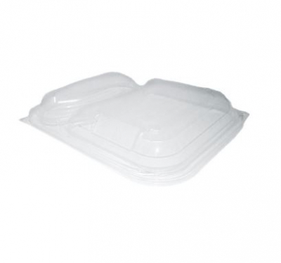 Hot Deli Deluxe Microwaveable 2 COMPARTMENT DOMED LID