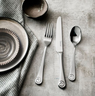 ROBERT WELCH AMMONITE BRIGHT TABLE KNIFE